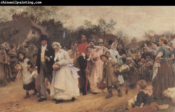 Sir Samuel Fildes The Wedding Procession