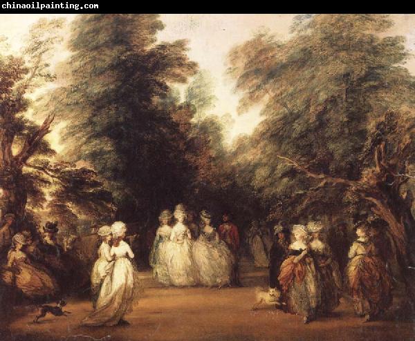 Thomas Gainsborough The Mall in St.James-s Park