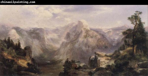 Thomas Moran Half Dome,Yosemite