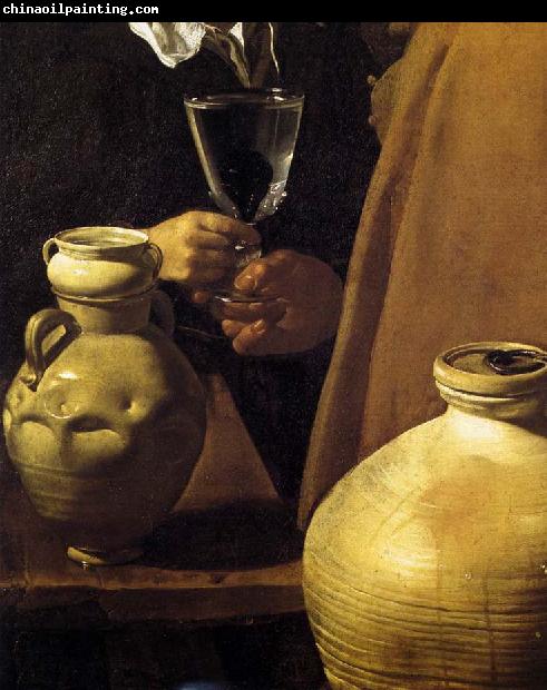 VELAZQUEZ, Diego Rodriguez de Silva y The Waterseller of Seville (detail)