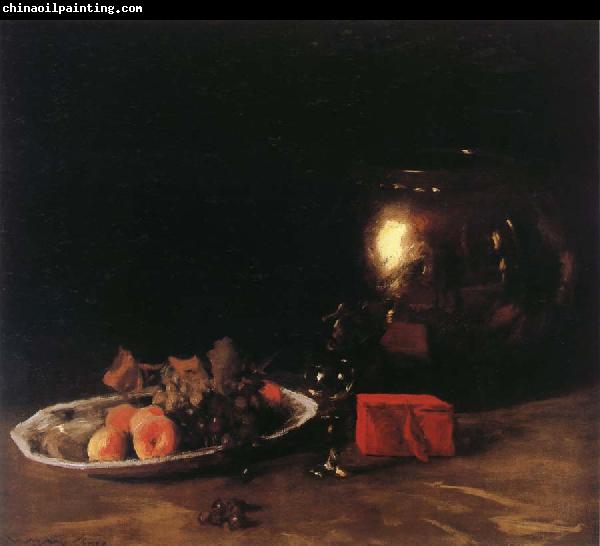 William Merritt Chase Still life