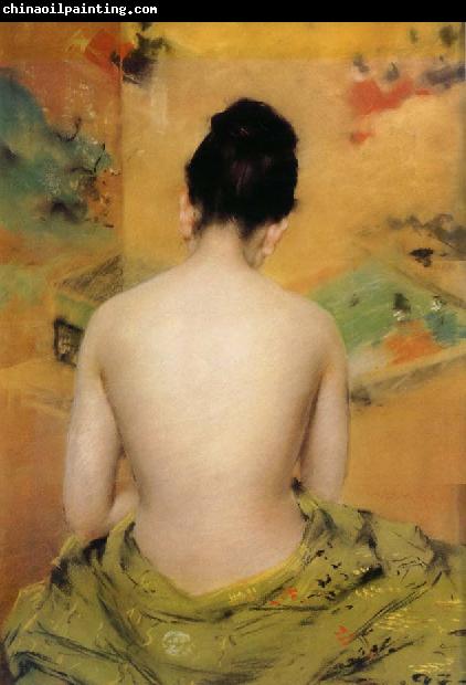 William Merritt Chase Back of body