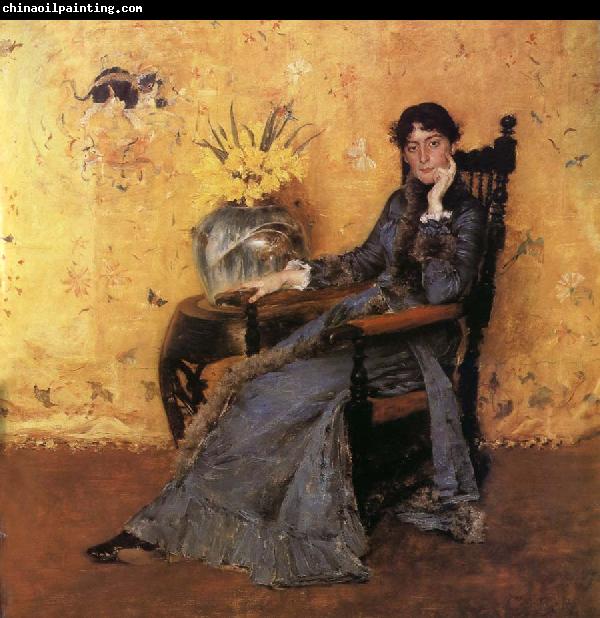 William Merritt Chase Portrait of Dora Wheeler