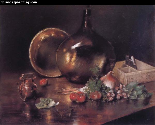 William Merritt Chase Still life