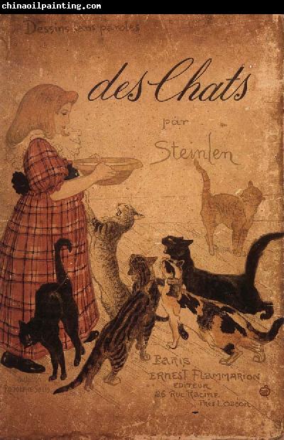 theophile-alexandre steinlen Des Chats