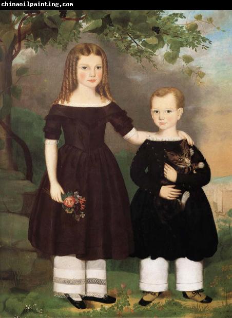 unknow artist Two Children