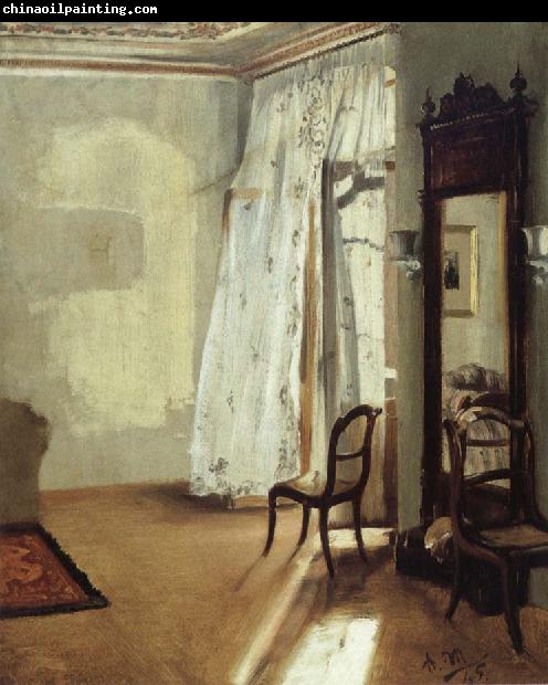 Adolph von Menzel The Balcony Room