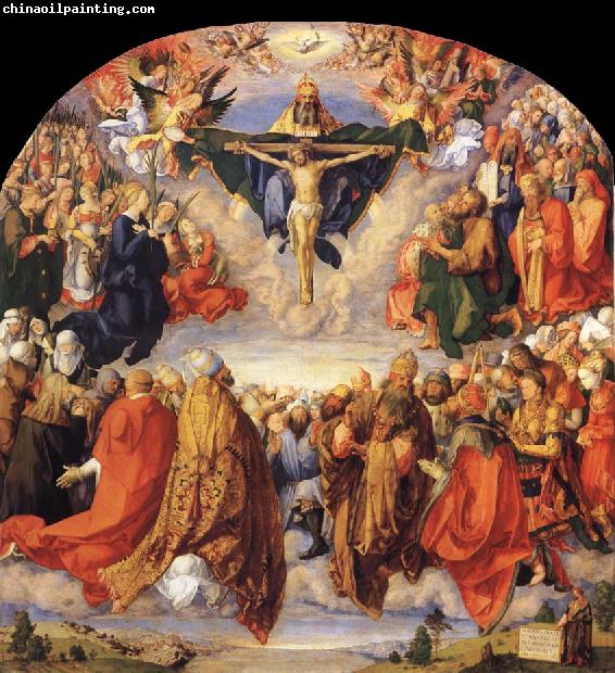 Albrecht Durer The All Saints altarpiece