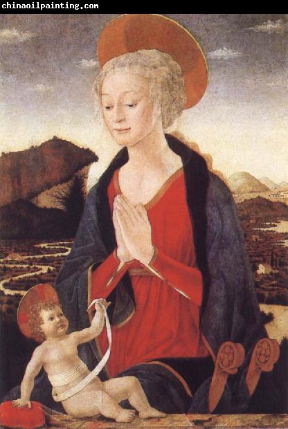 Alessio Baldovinetti Madonna and Child