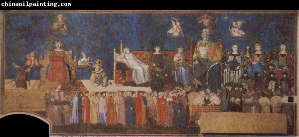 Ambrogio Lorenzetti Allegory of the Good Goverment