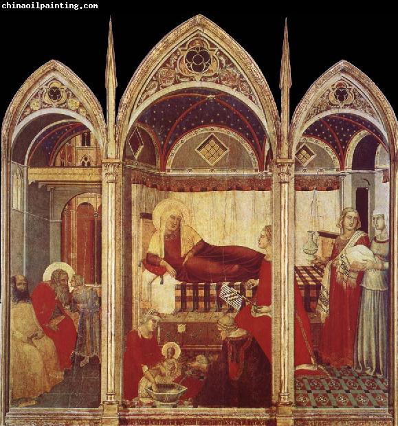 Ambrogio Lorenzetti Birth of the Virgin