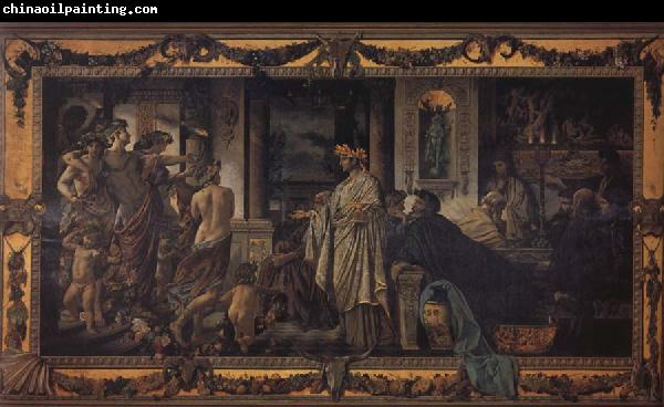 Anselm Feuerbach The Banquet 2nd Version