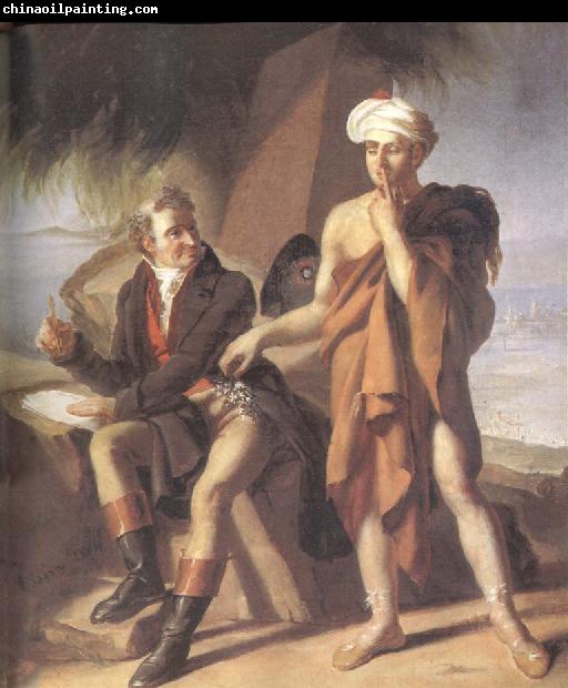 Armand-Philippe-Joseph Bera Dominique Vivant Denon in Egypt