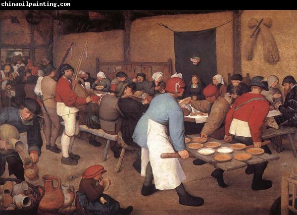 BRUEGEL, Pieter the Elder Peasant wedding