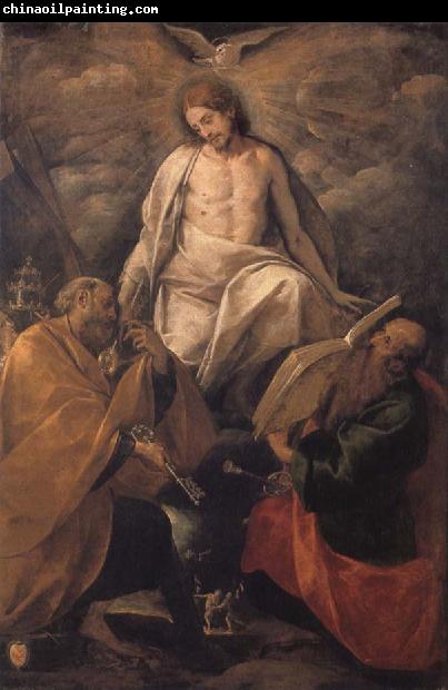 CRESPI, Giovanni Battista Christ appearing to Peter and Paul