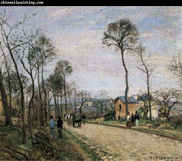 Camile Pissarro The Road from Louveciennes