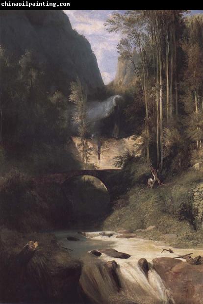 Carl Blechen Gorge near Amalfi