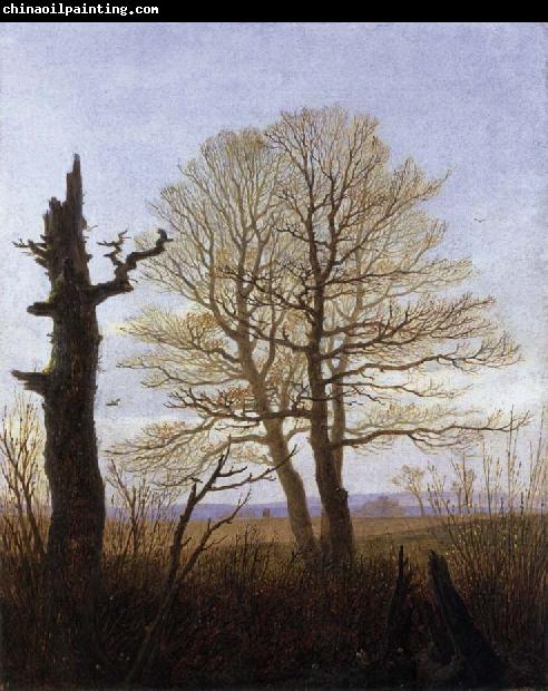 Carl Gustav Carus Landscape in Early Spring