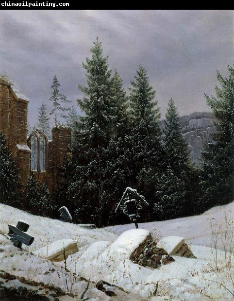 Carl Gustav Carus Cemetery on Mount Oybin