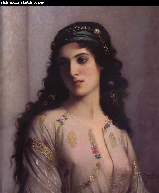 Charles Landelle Jewish Girl in Tangiers