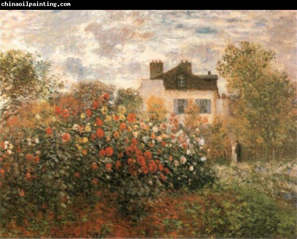 Claude Monet The Artist-s Garden Argenteuil