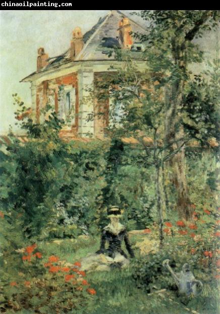 Edouard Manet Corner of the Garden at Bellevue