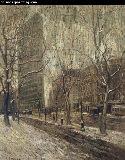 Ernest Lawson The Flatiron Building