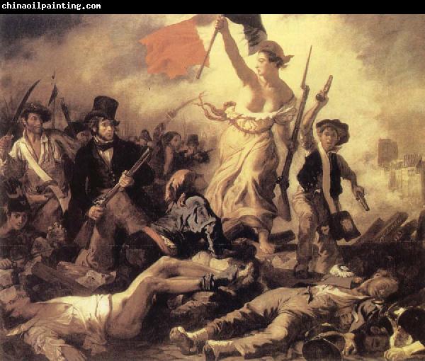 Eugene Delacroix Liberty Leading The people