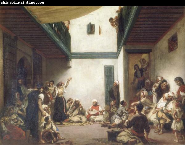 Eugene Delacroix Jewish Wedding in Morocco