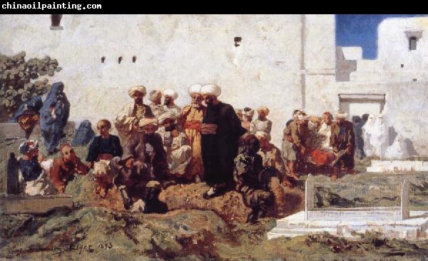 Eugene Fromentin Moroccan Burial