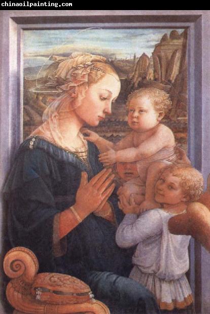 Filippino Lippi Madonna with the Child and Two Angels