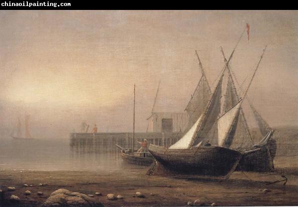 Fitz Hugh Lane Fishing Boats at lowTide