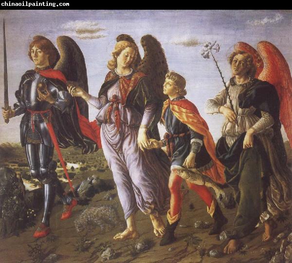 Francesco Botticini Tobias and the Three Archangels