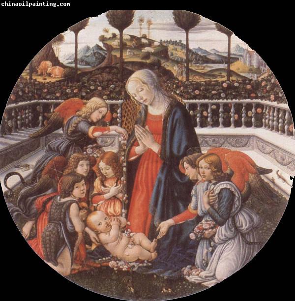 Francesco Botticini Adoration of the Christ Child