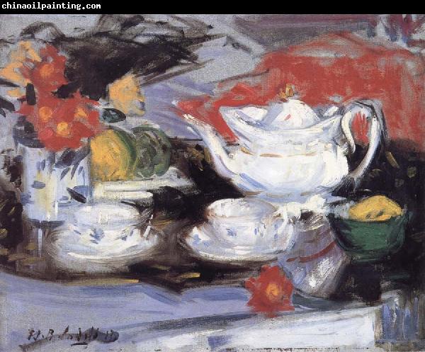 Francis Campbell Boileau Cadell Still Life with White Teapot