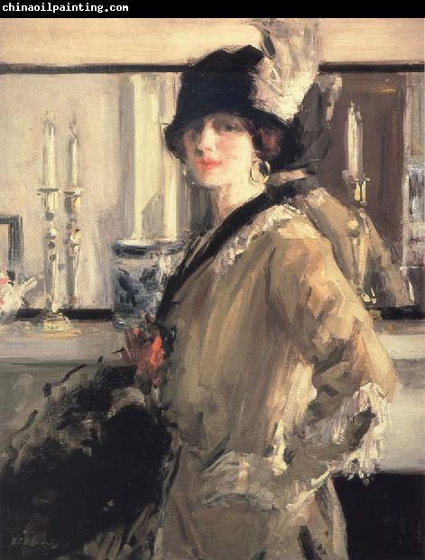 Francis Campbell Boileau Cadell The Black Hat