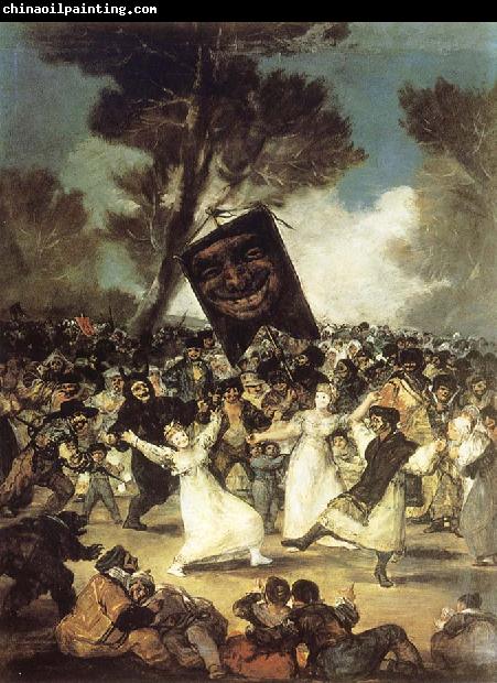 Francisco Goya The Funeral of the sardine