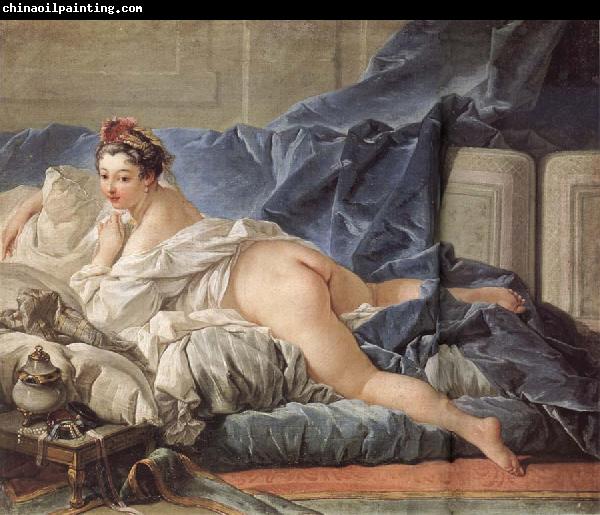 Francois Boucher Dark Odalisque