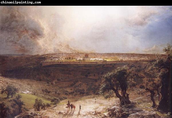Frederic Edwin Church Jerusalem Seen from Mount Olive