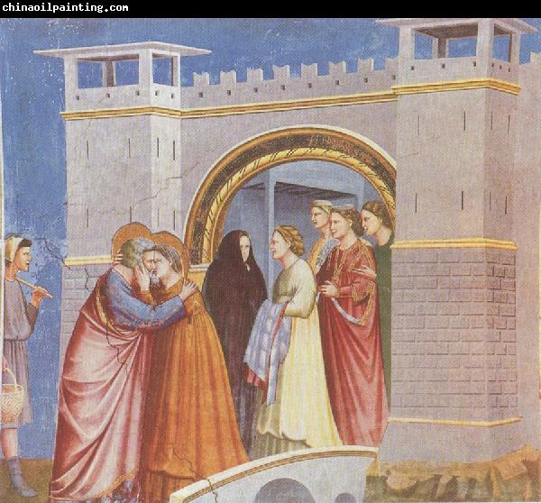 GIOTTO di Bondone Meeting at the Golden Gate