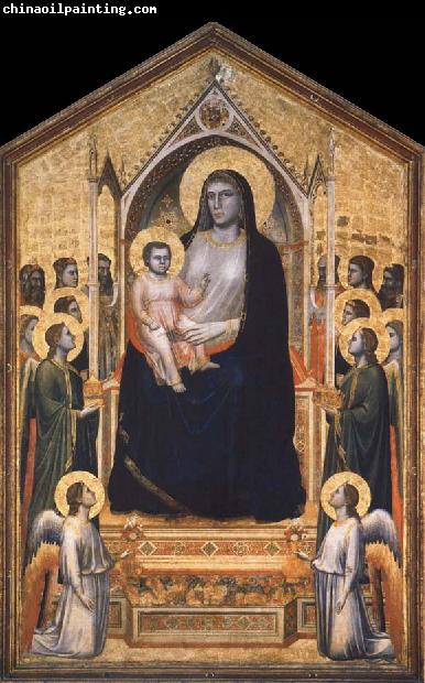 GIOTTO di Bondone Ognissanti Madonna