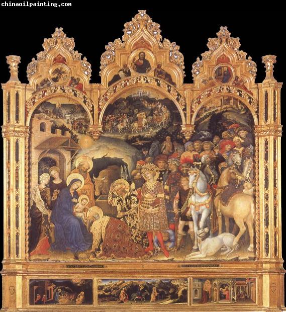 Gentile da Fabriano Adoration of the Magi