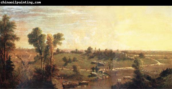 George Loring Brown View of Central Park