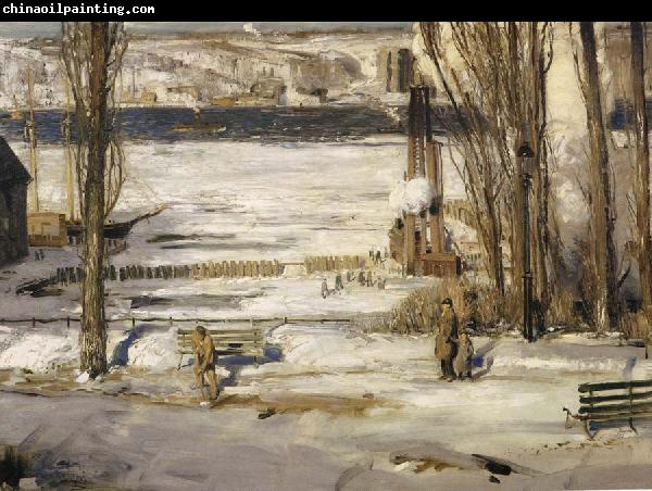 George Wesley Bellows A Morning Snow