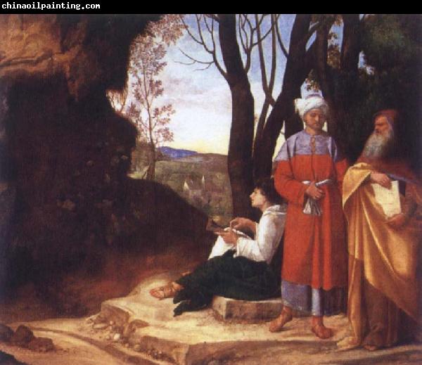 Giorgione The Three Philosophers