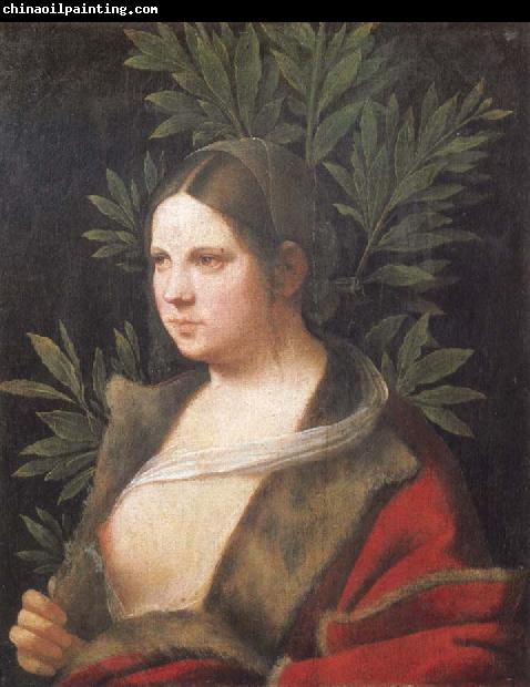 Giorgione Portrait of a young woman