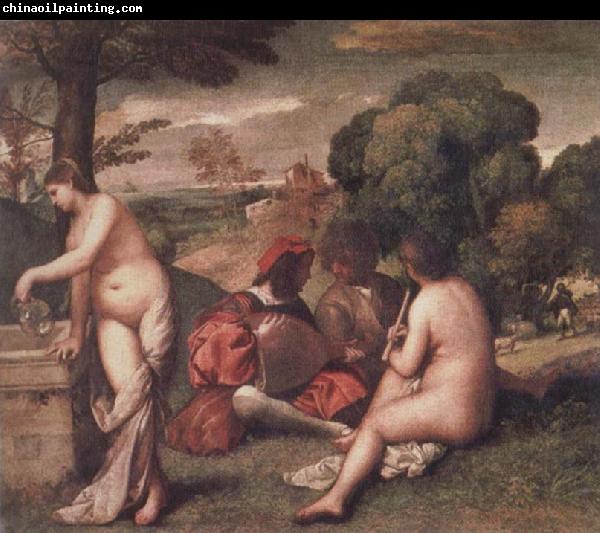 Giorgione The Pastoral Concert