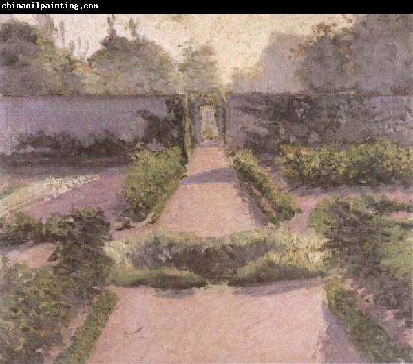 Gustave Caillebotte Kitchen Garden at Yerres