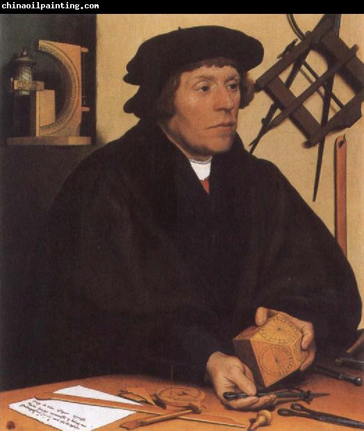 HOLBEIN, Hans the Younger Portrait of Nikolaus Kratzer,Astronomer