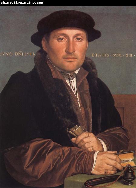 Hans holbein the younger Portrait of a young mercant